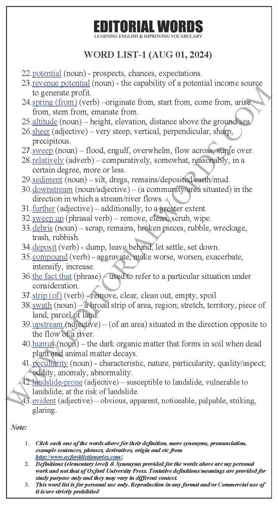 The Hindu Editorial (​Unnatural disaster) – Aug 01, 2024