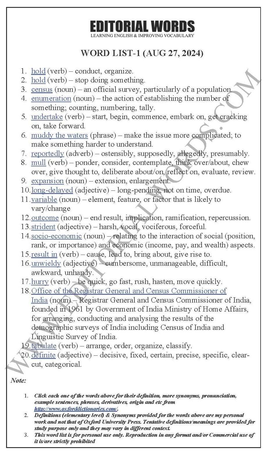 The Hindu Editorial (​​​​​​​No more delays) – Aug 27, 2024