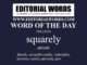 Word of the Day (squarely)-24AUG24