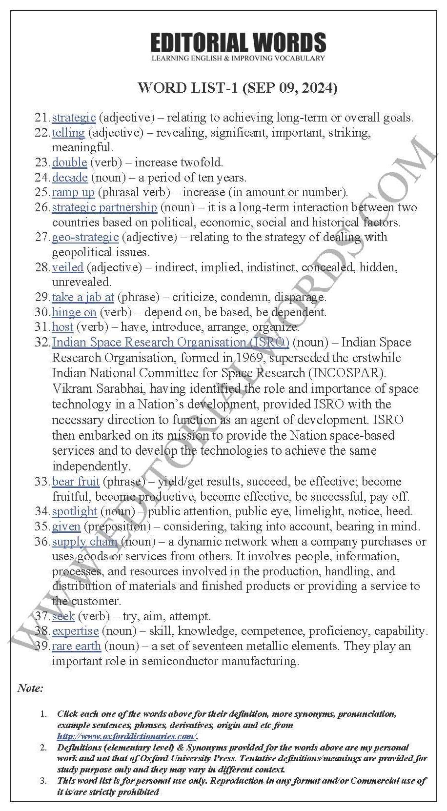 The Hindu Editorial (​Periodic reset) – Sep 09, 2024