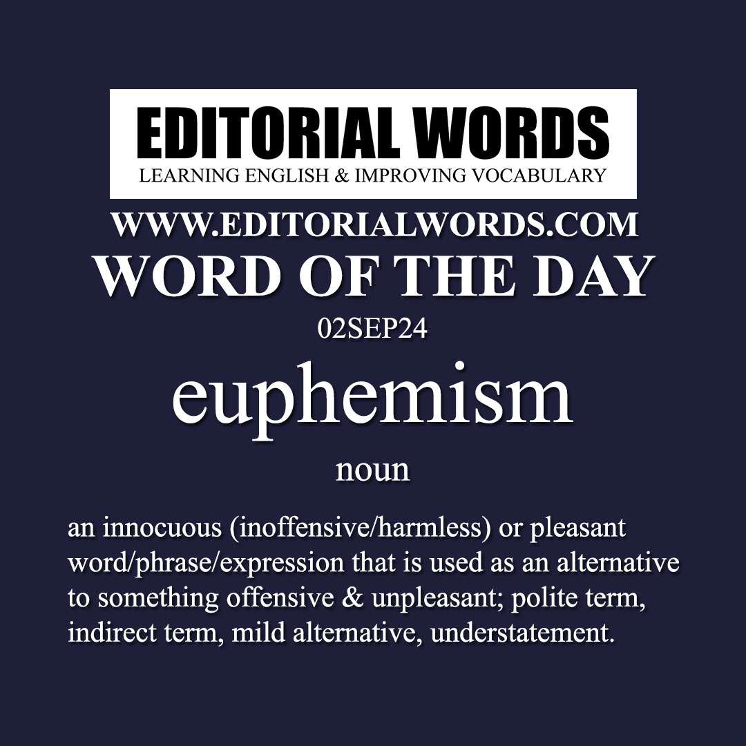 Word of the Day (euphemism)-02SEP24