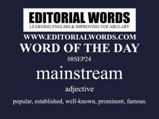 Word of the Day (mainstream)-08SEP24