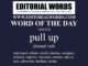 Word of the Day (pull up)-18SEP24