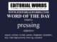 Word of the Day (pressing)-29SEP24