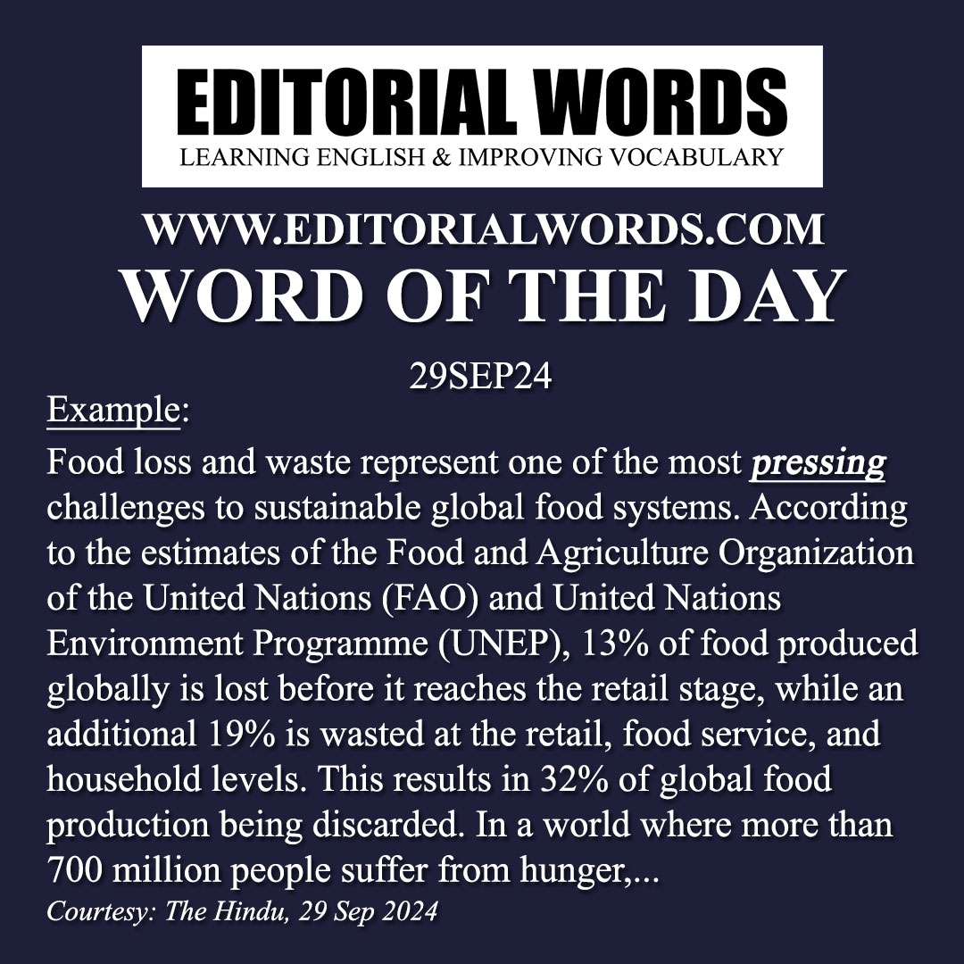 Word of the Day (pressing)-29SEP24