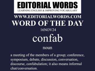 Word of the Day (confab)-16NOV24