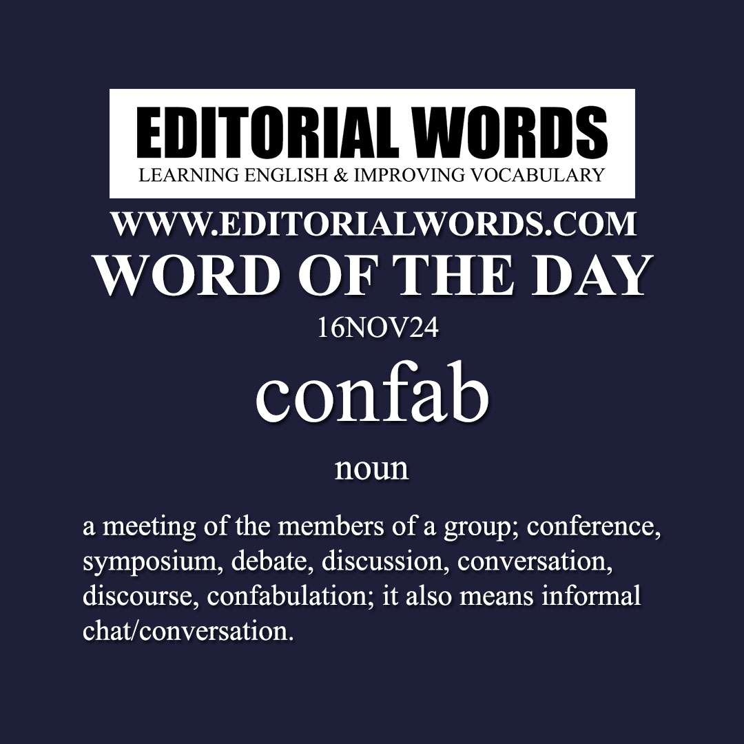 Word of the Day (confab)-16NOV24