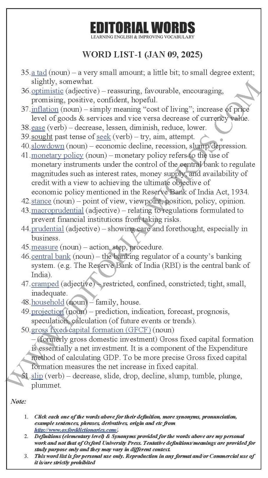 The Hindu Editorial (Growth chill) – Jan 09, 2025